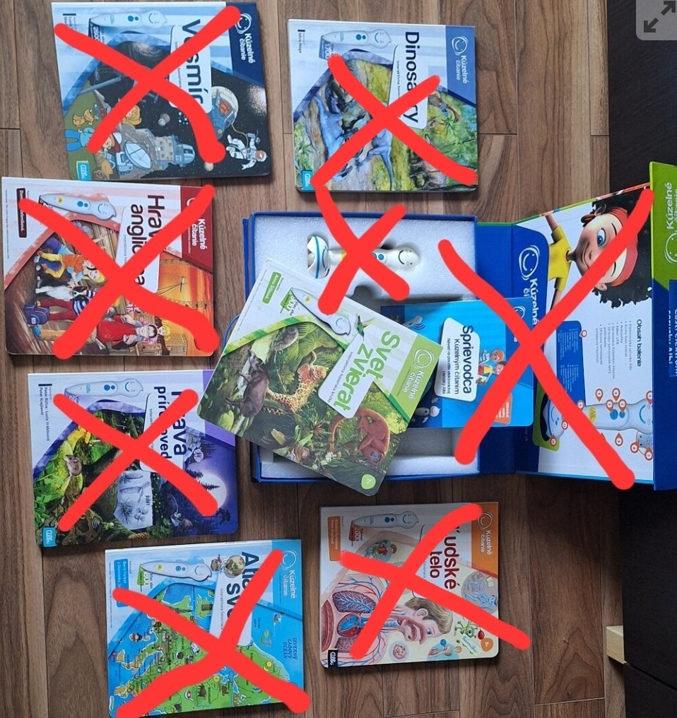 Albi kúzelné čítanie kniha svet zvierat