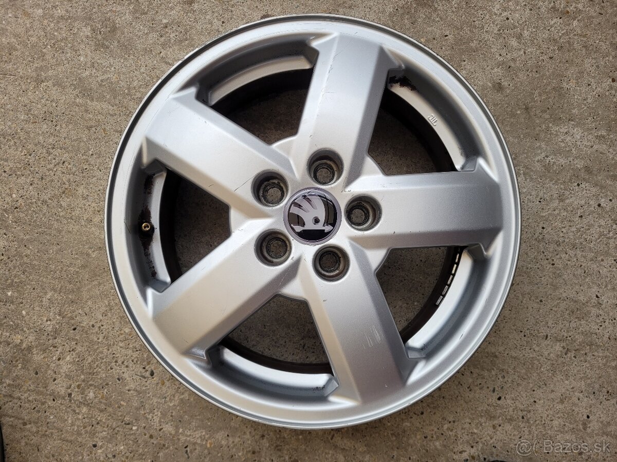 HLINIKOVE DISKY ORIGINAL SKODA OCTAVIA 1 5x100 R15