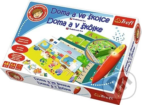 Edukačná hra-Doma a v škôlke