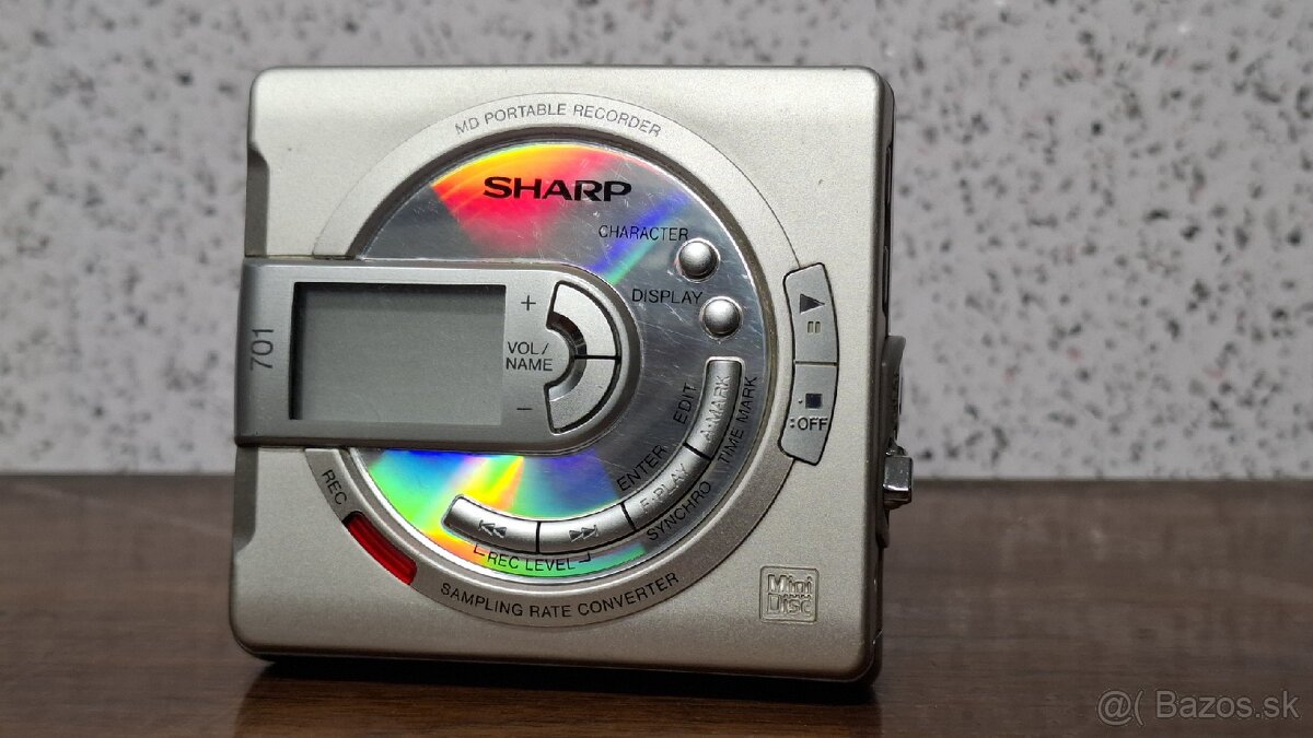 MD-MS701H(S) 》MINIDISC SHARP 》MD PORTABLE RECORDER