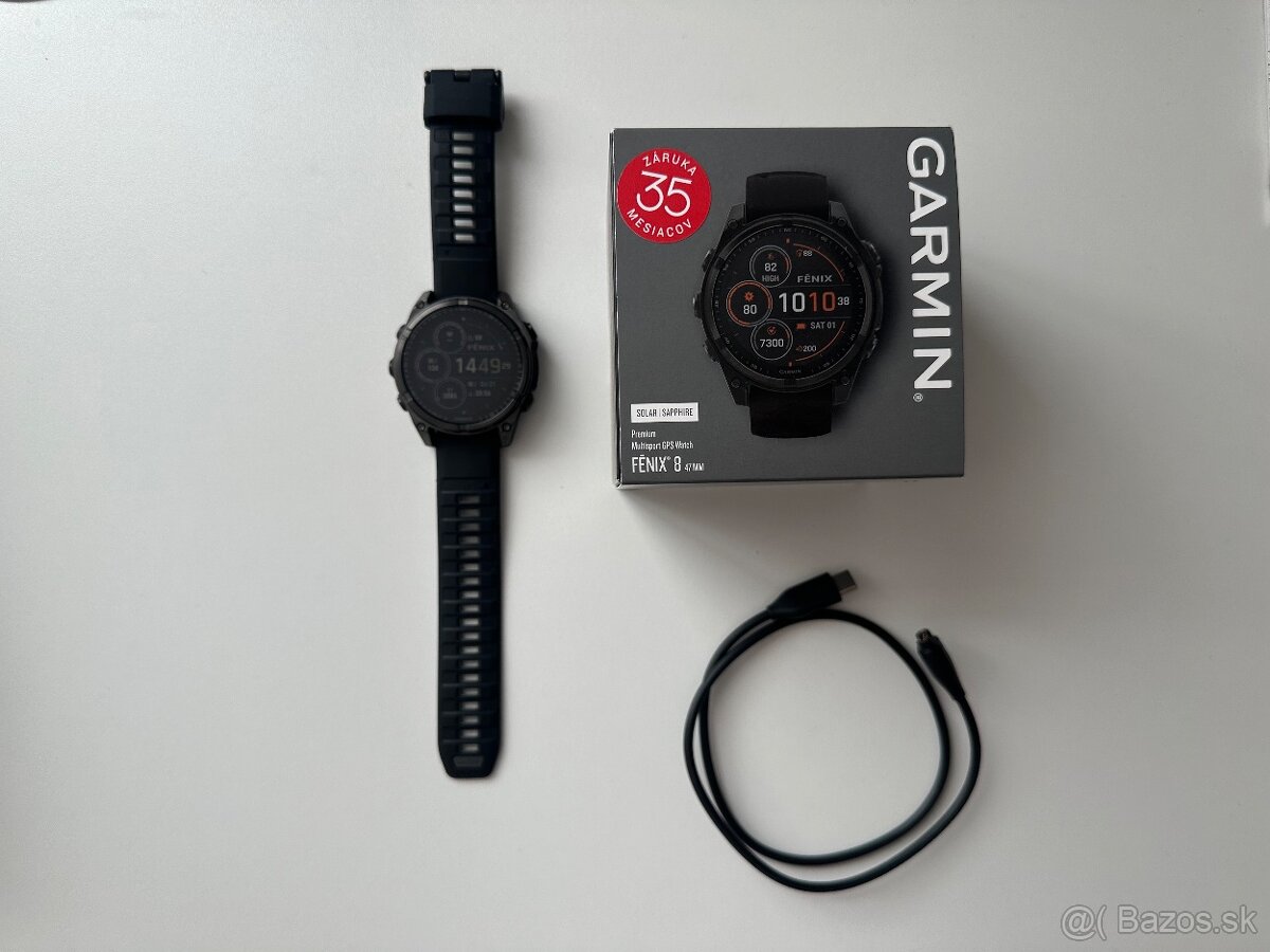 Garmin Fenix 8 Solar 47mm