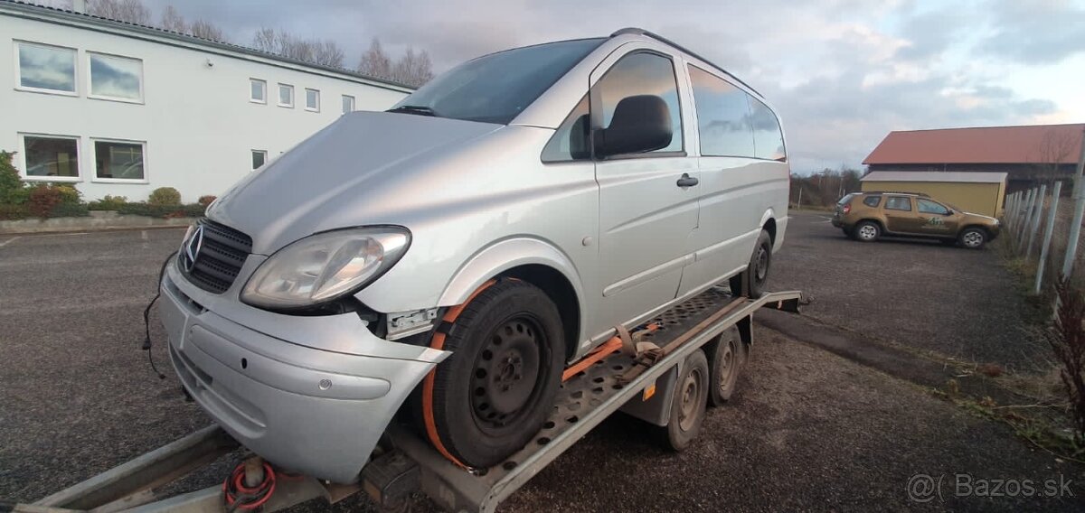 Mercedes-Benz Vito 115 CDI Lang A/T, MOTOR OK. 1.MAJITEL