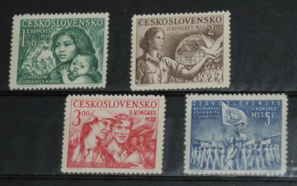 Poštové známky - Československo 38 - čisté