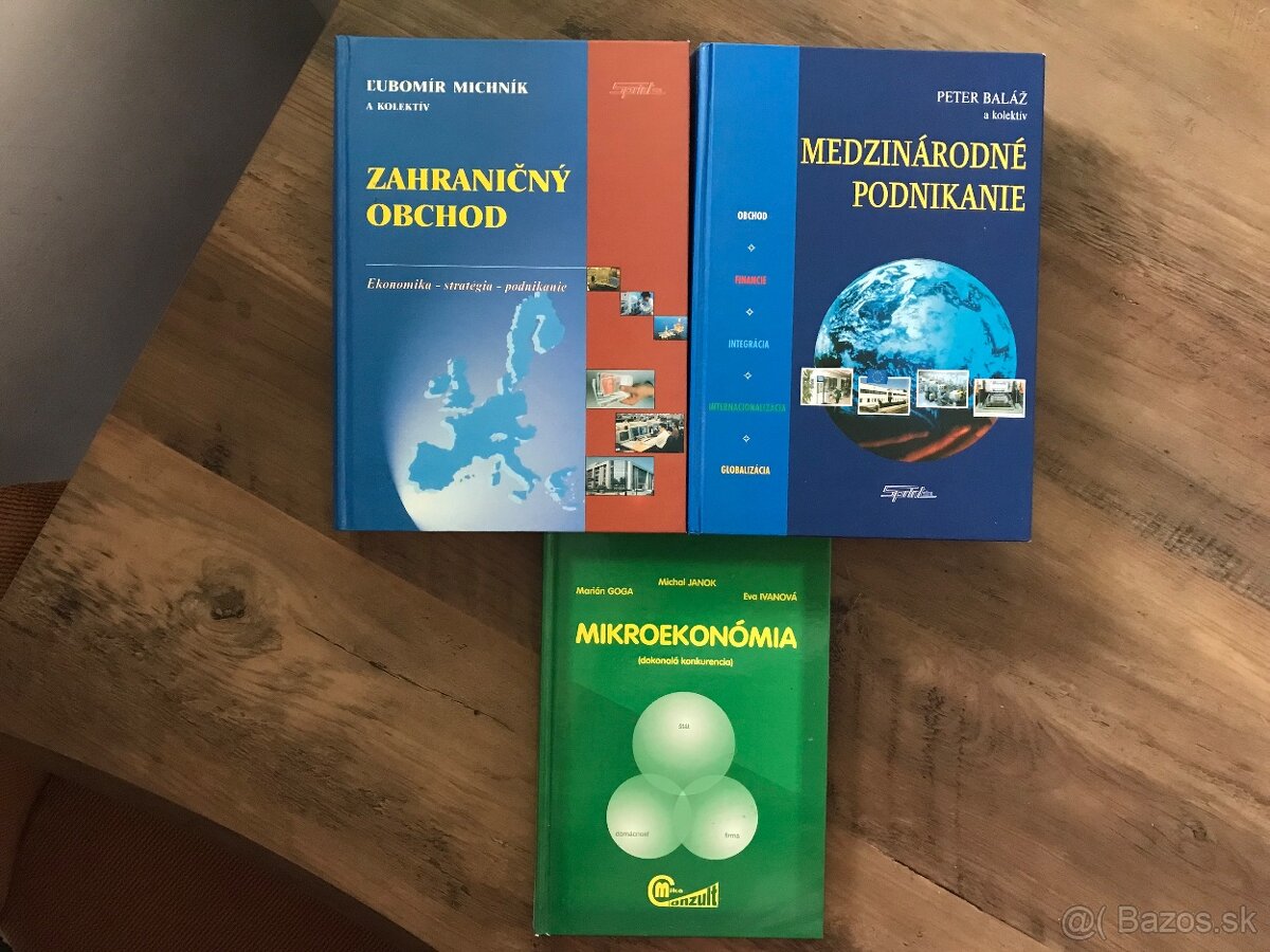 Knihy pre študentov ekonómie