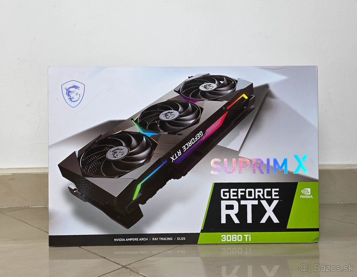 MSI GeForce RTX 3080 Ti SUPRIM X 12G