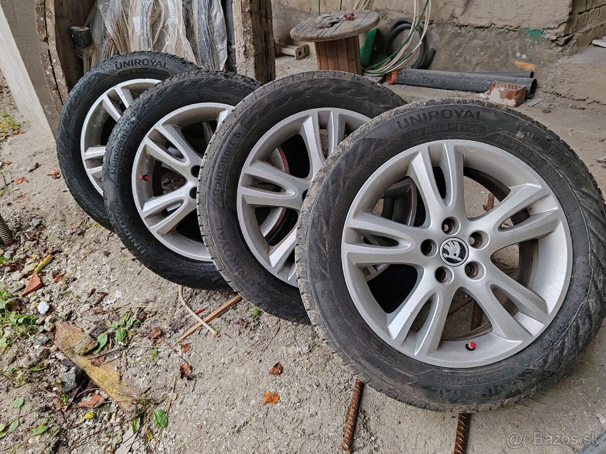Alu disky R16 5x100 skoda vw seat