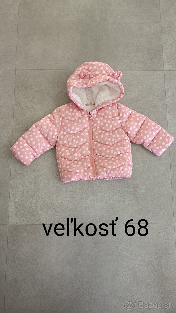 Zimná bunda - veľkosť 68