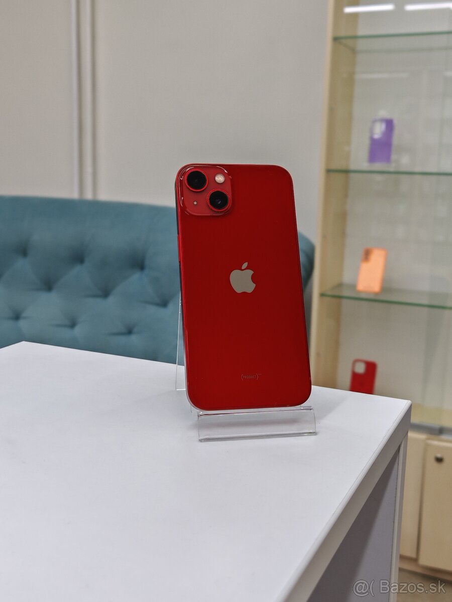 📱 iPhone 14 128GB Red | Zánovný, ako nový kúsok
