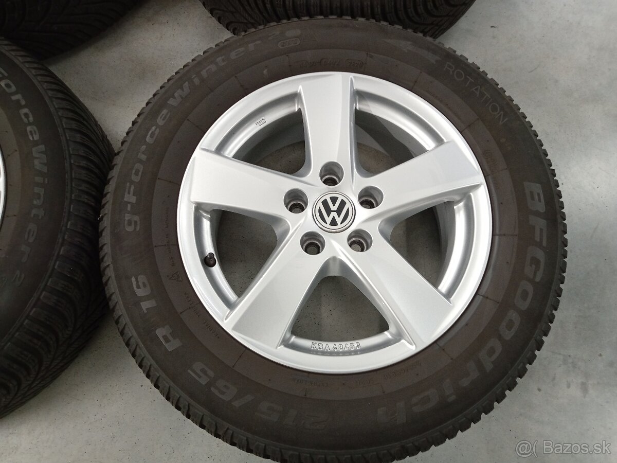 Predam zimne ALU 5x112 R16 6,5J ET33 VOLKSWAGEN TIGUAN