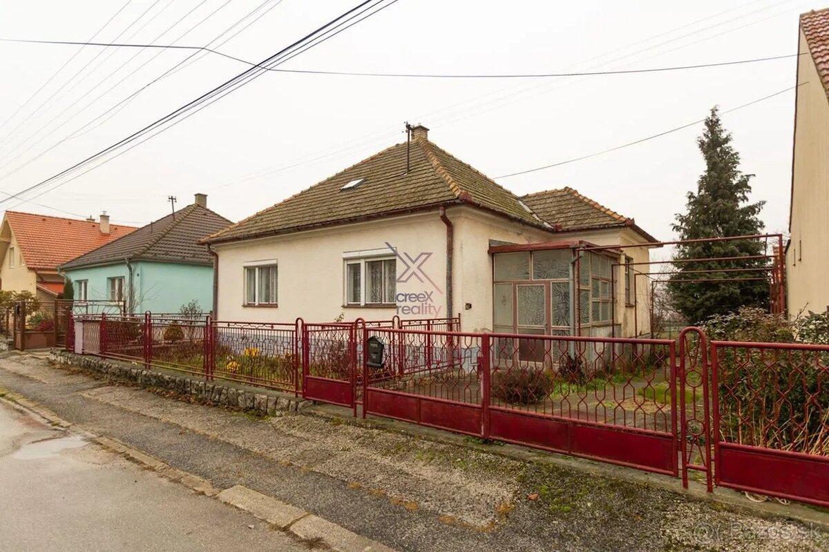 Predaj rodinneho domu v obci Dechtice