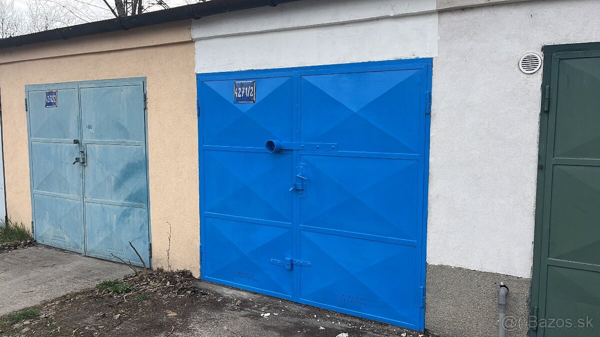 Prenájom garáž Cablkova Bratislava