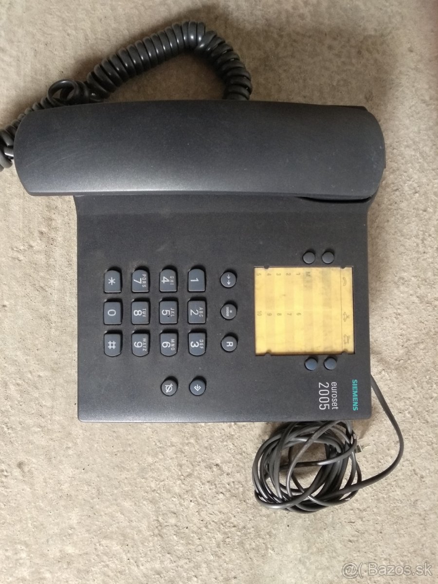 Predám tlačítkový telefón.