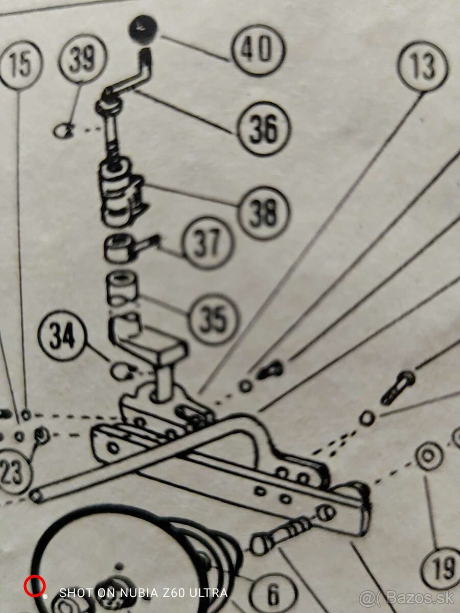 Stĺpica krojidla- krojidlo
