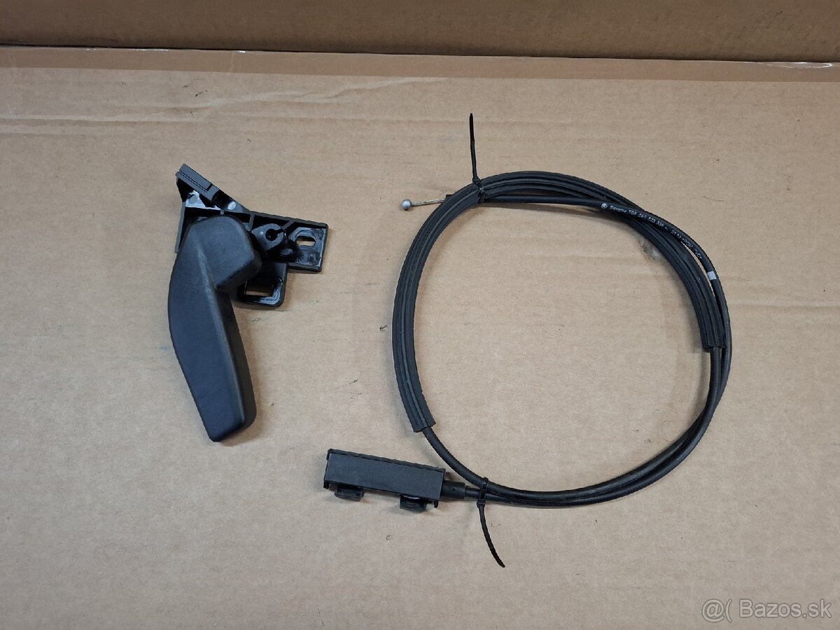 lanko + páčka prednej kapoty Octavia 3