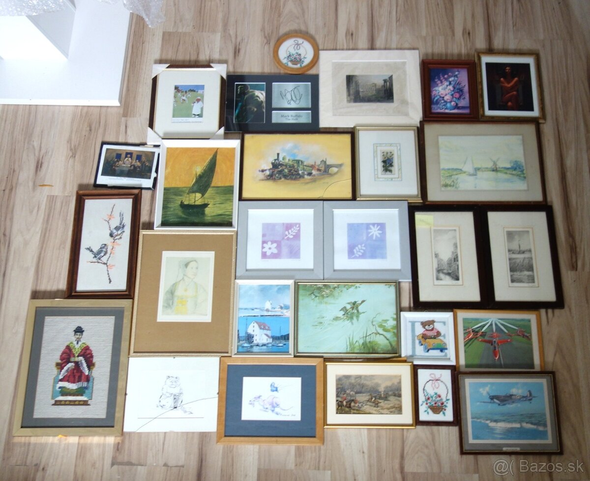 Obrazy s rôznymi motívmi