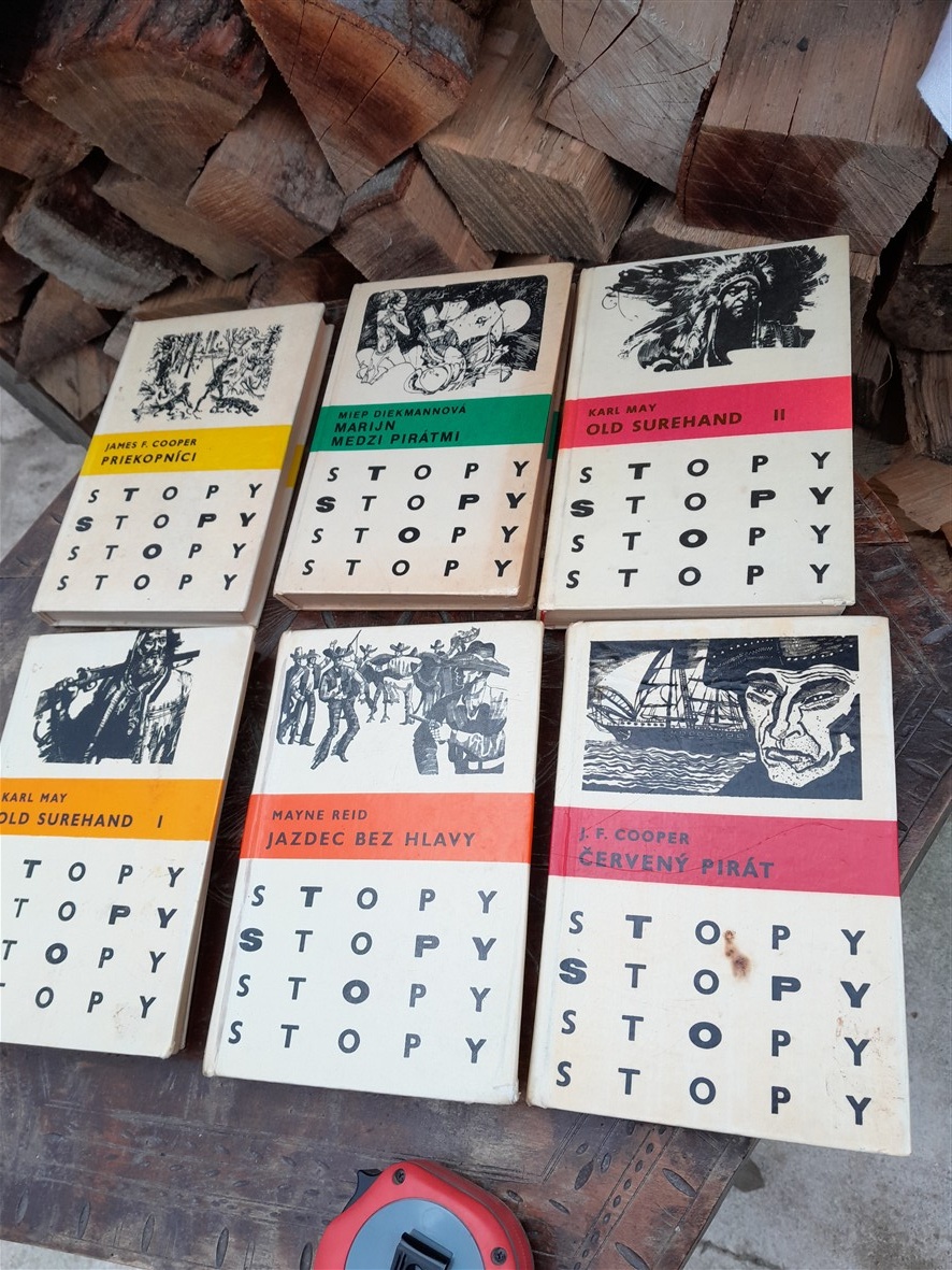 Predám knihy edícia stopy