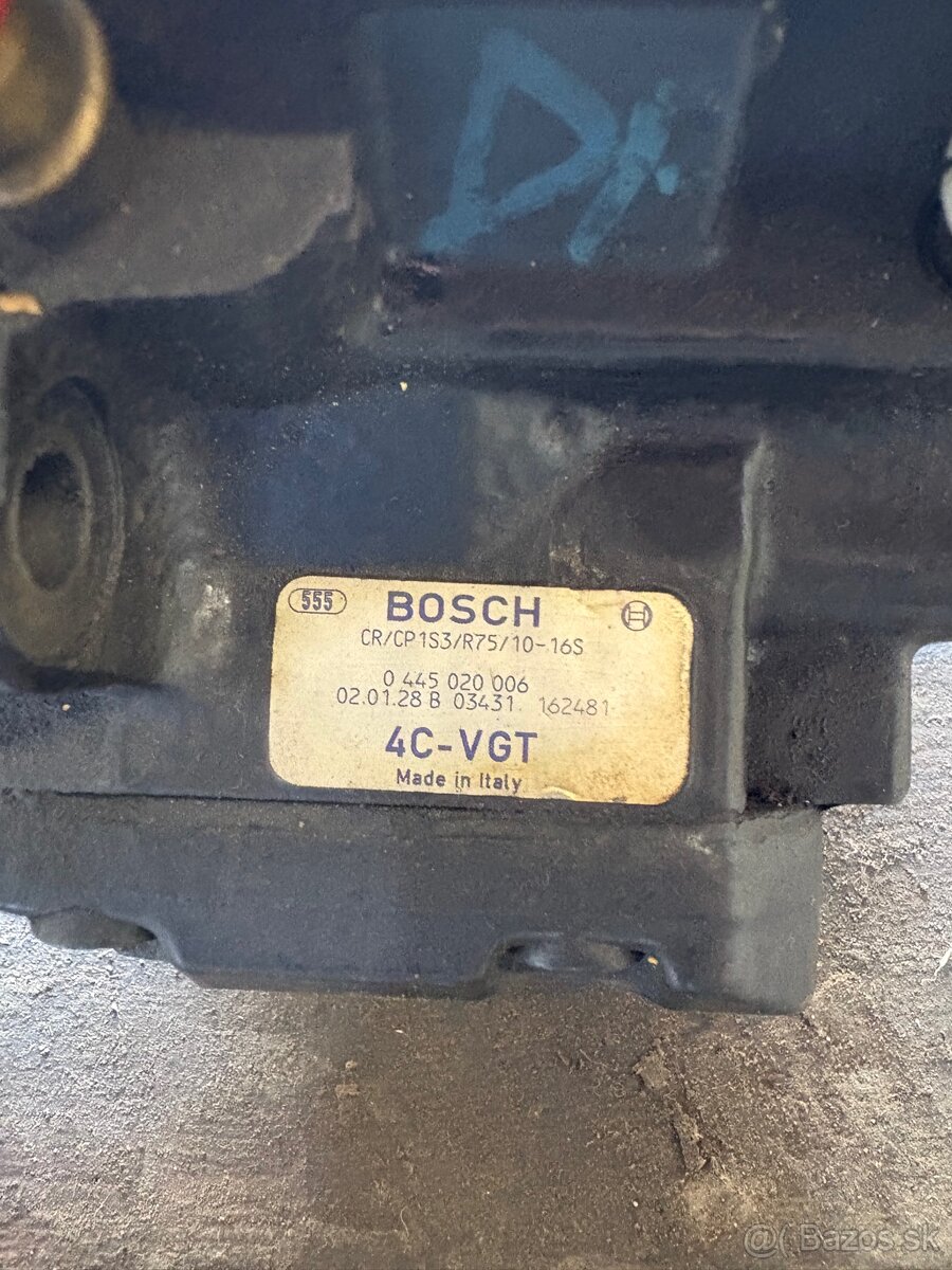 Vysokotlakové cerpadlo