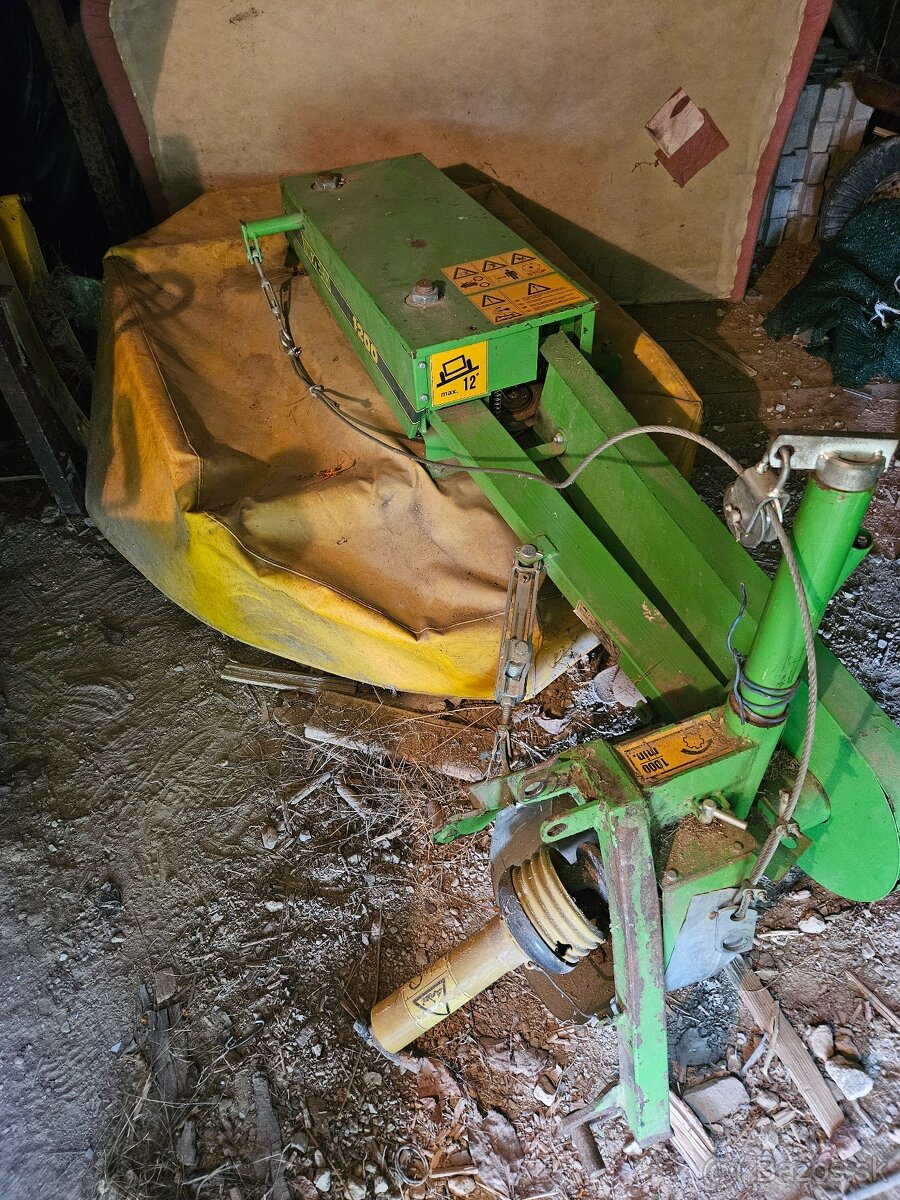Dvojbubnová kosačka za malotraktor Inzeco 1200