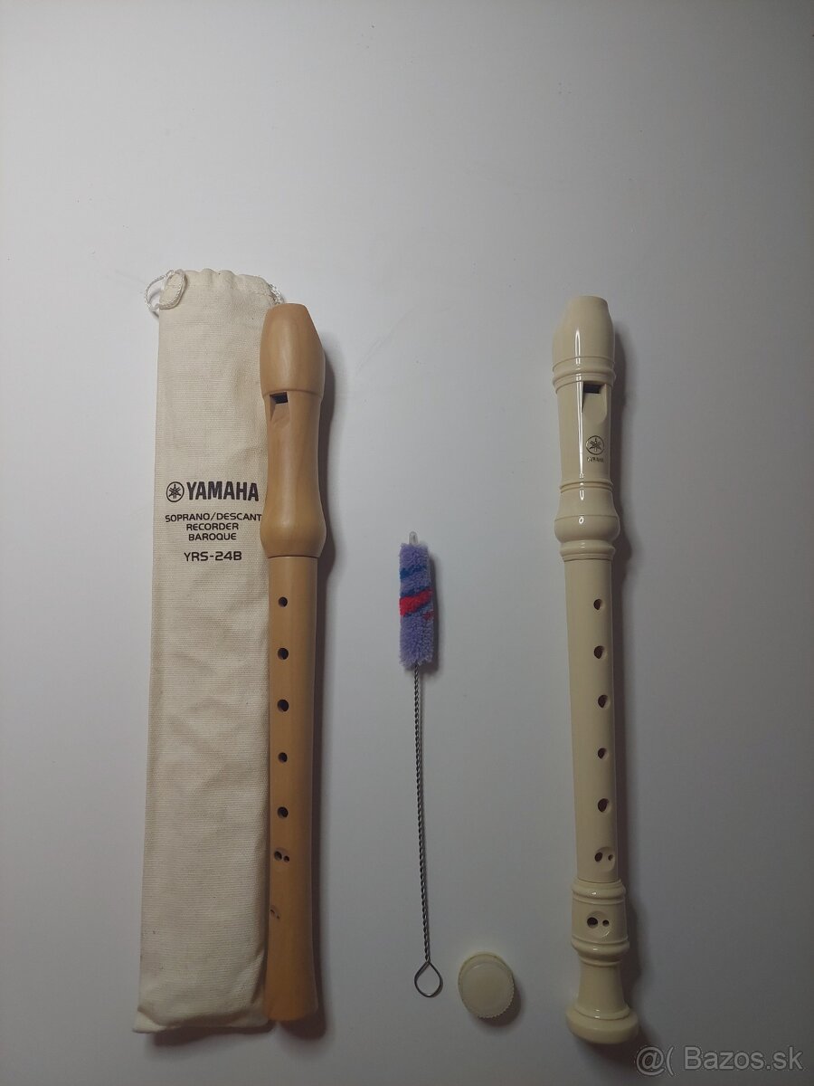 Flauta Yamaha drevená, plastová