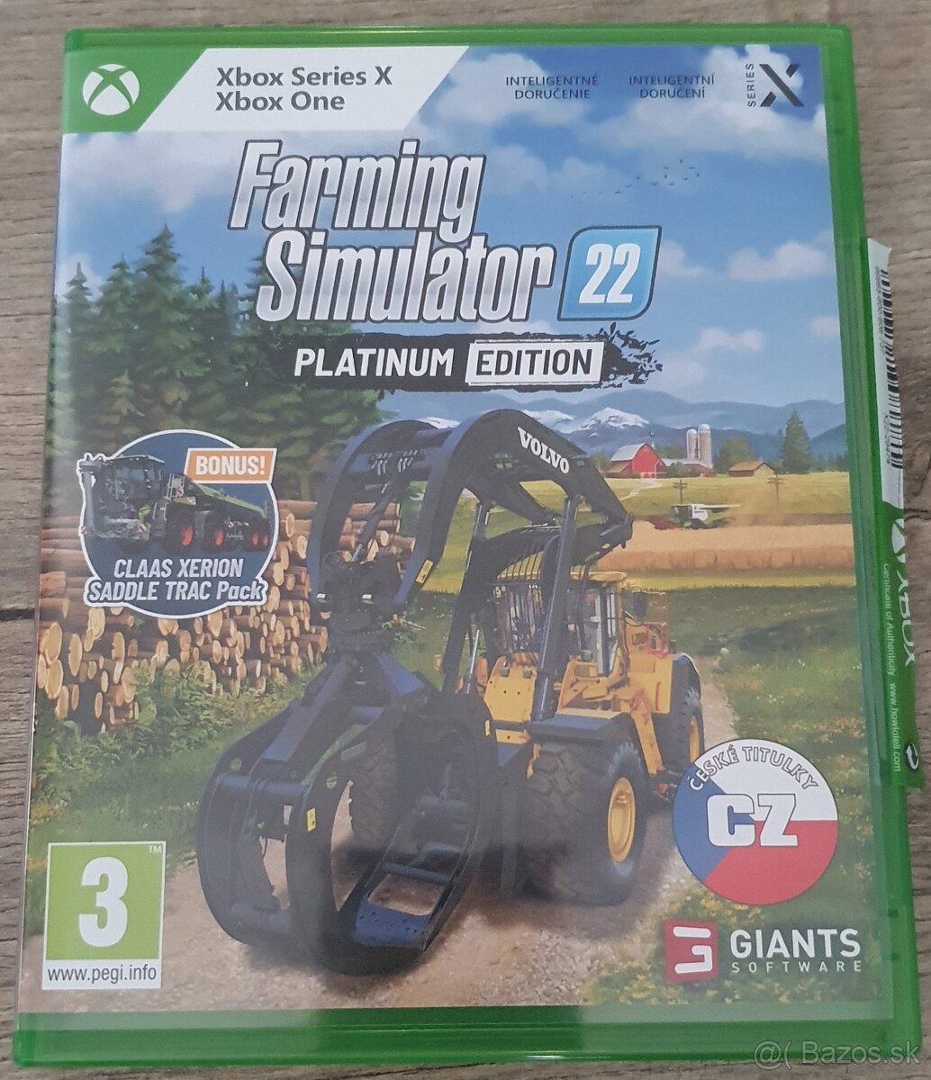 Farming Simulator 22 -  Platinum Edition CZ Xbox One
