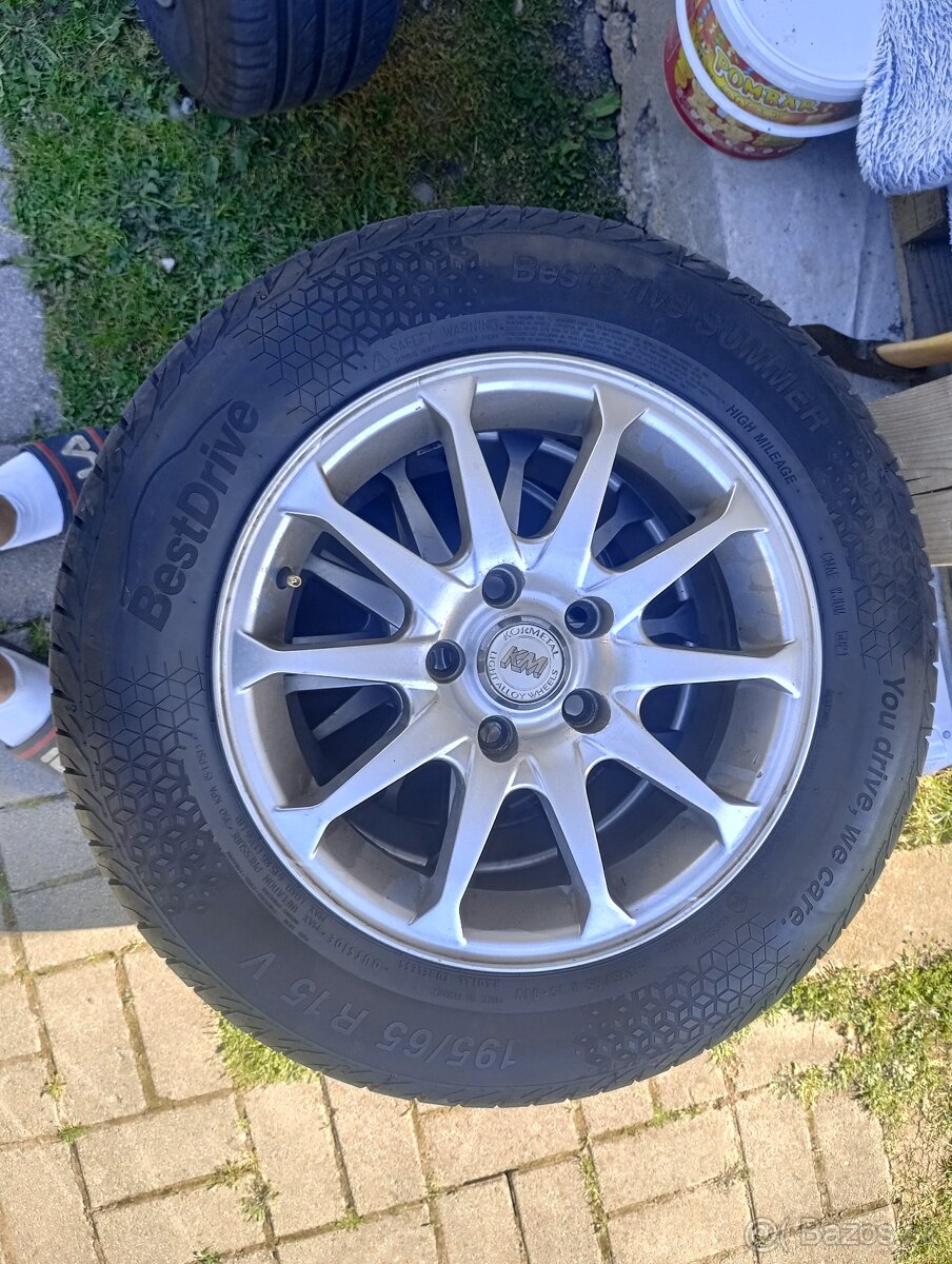Predám disky plus letné pneumatiky