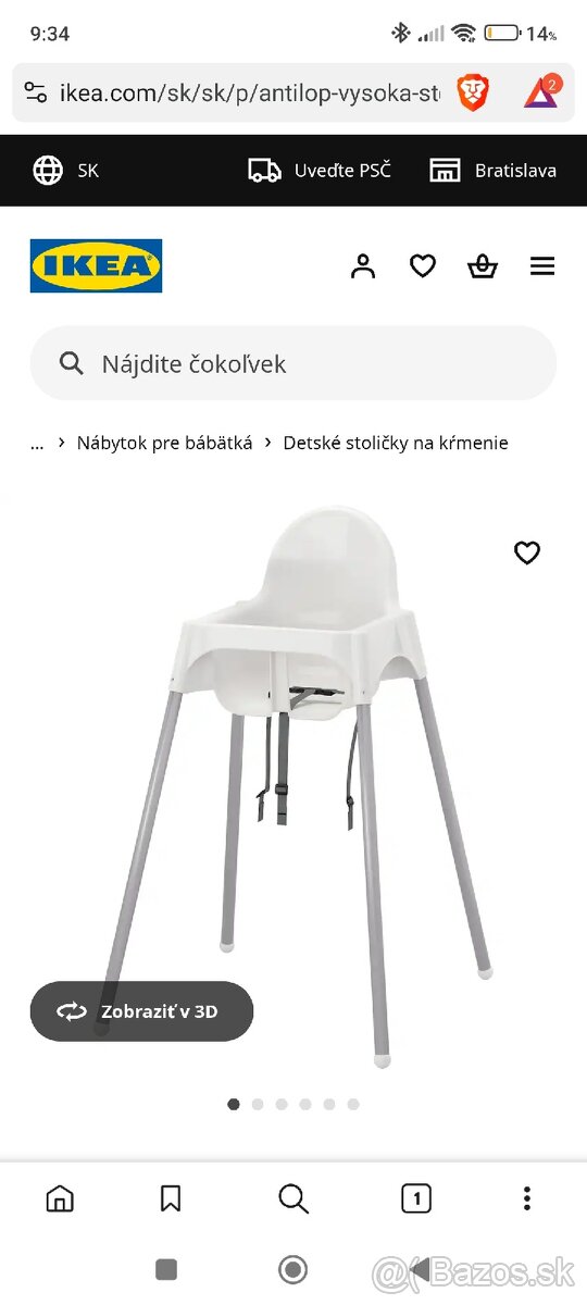 Jedalenska stolicka