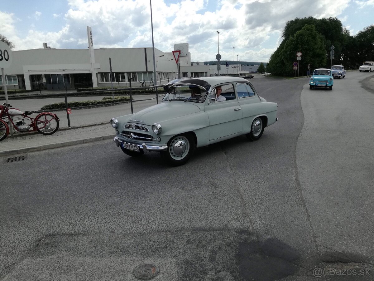 Skoda spartak 440 s TP ŠPZ 1957