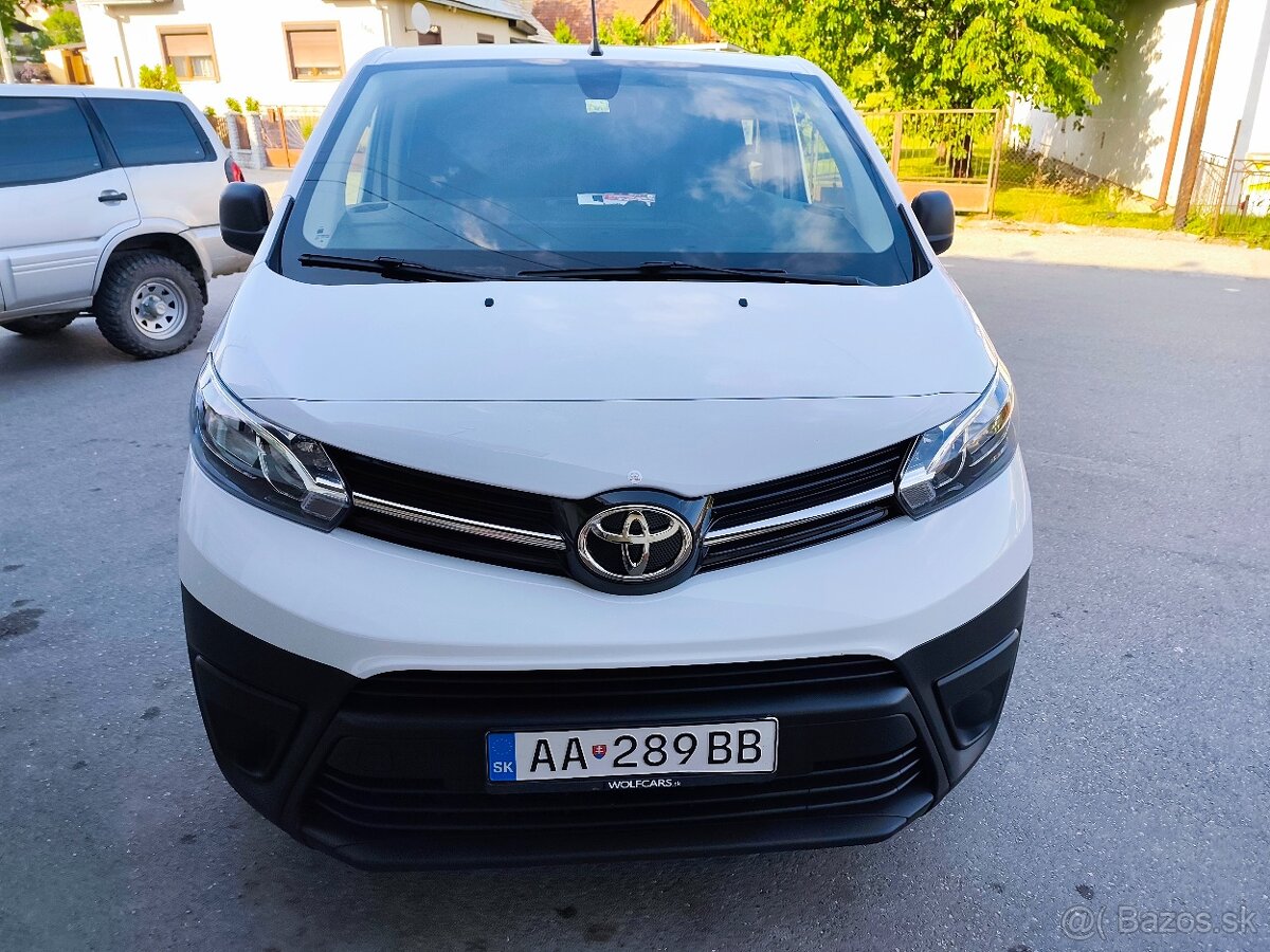 Toyota Proace bez DPH 18000 eur