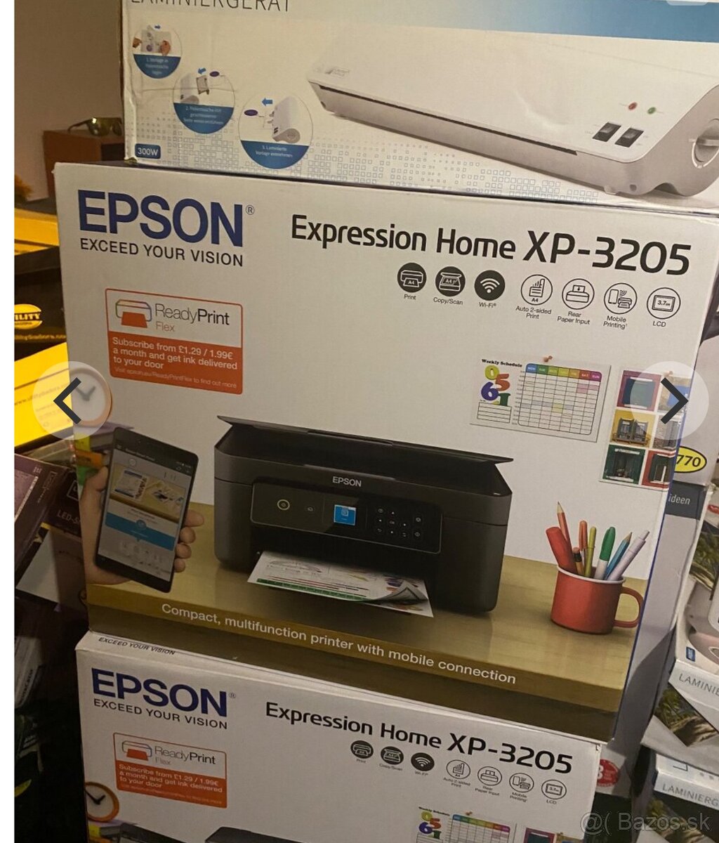 Atramentová tlačiareň EPSON XP-3200 farebná multifunkčná Wi-