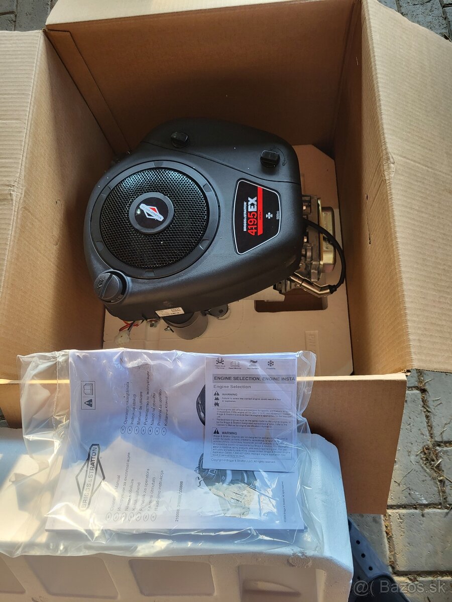 Motor BRIGGS & STRATTON 4195 EX INTEK OHV