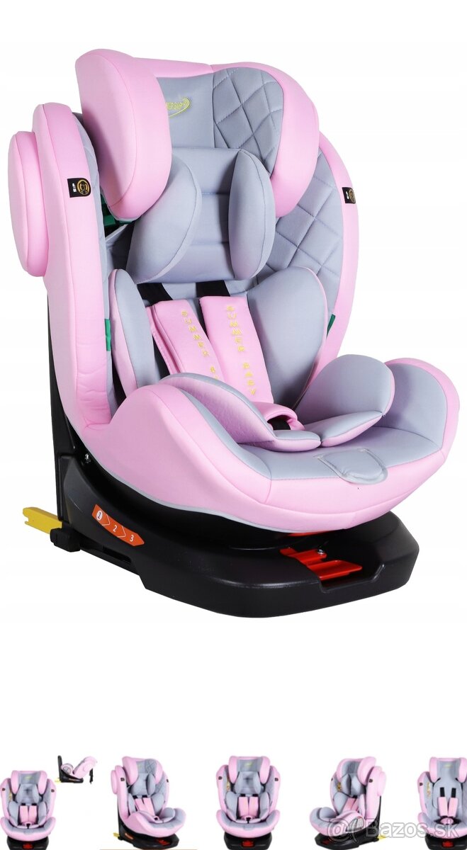 Nová autosedačka FARO 40-150cm,,ISOFIX, otočná...