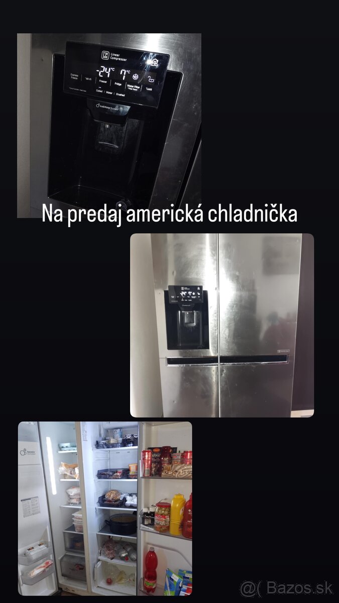 Predám americkú chladničku