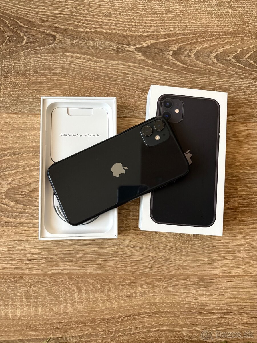 Predám iPhone 11 – 64 GB, čierny