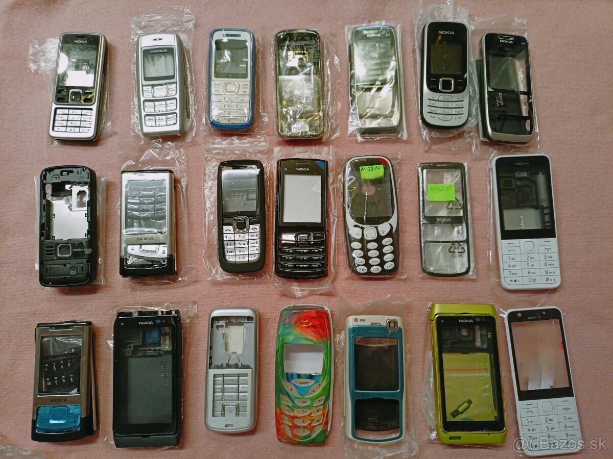 Náhradné kryty pre staršie Nokie