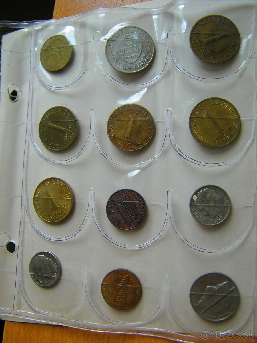 predam stare mince rakusko, nemecko
