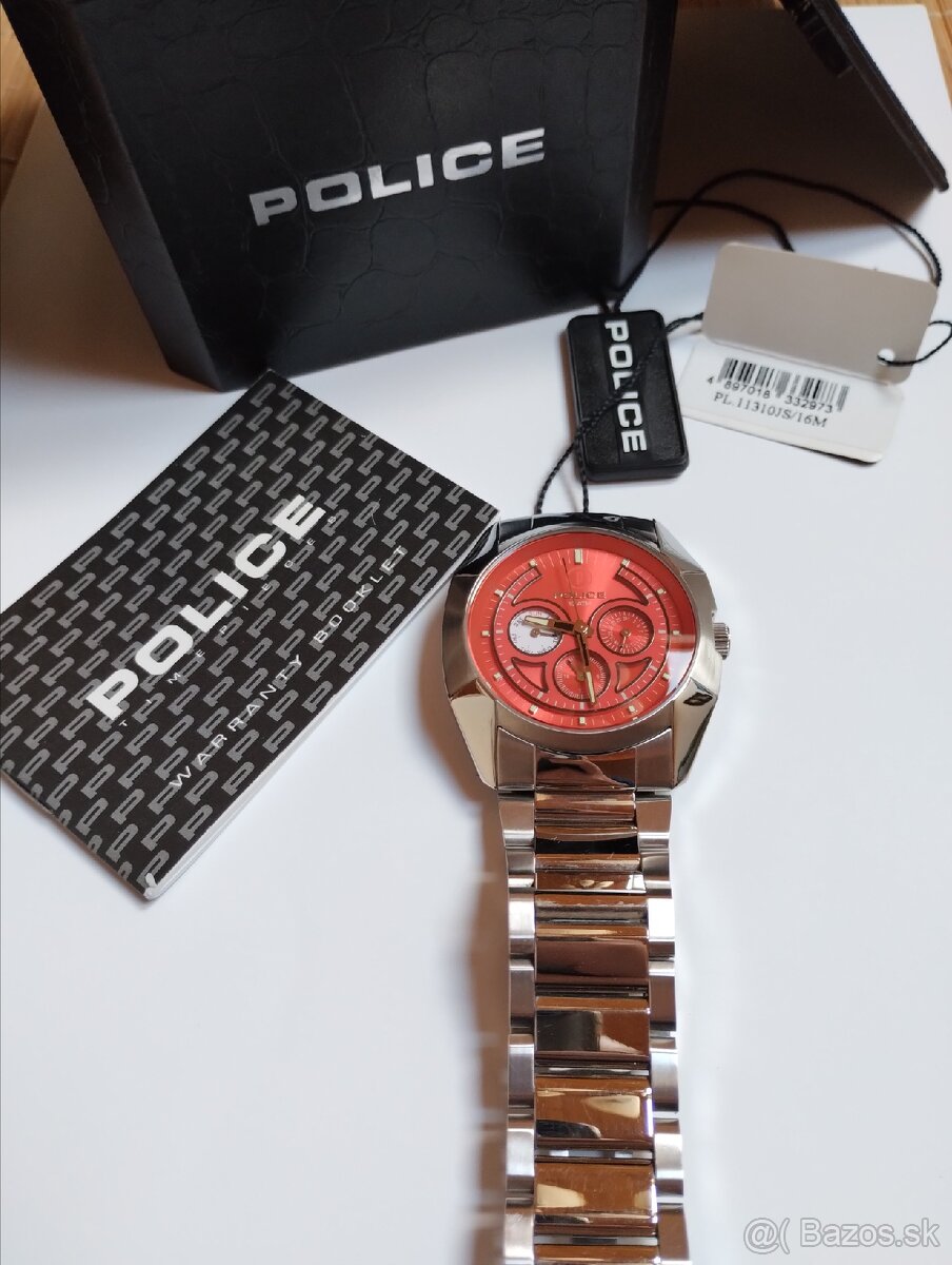 Predám pánske náramkové hodinky POLICE