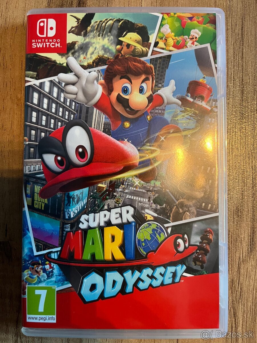Nintendo Switch OLED + 1 hra (Super Mario Odyssey)