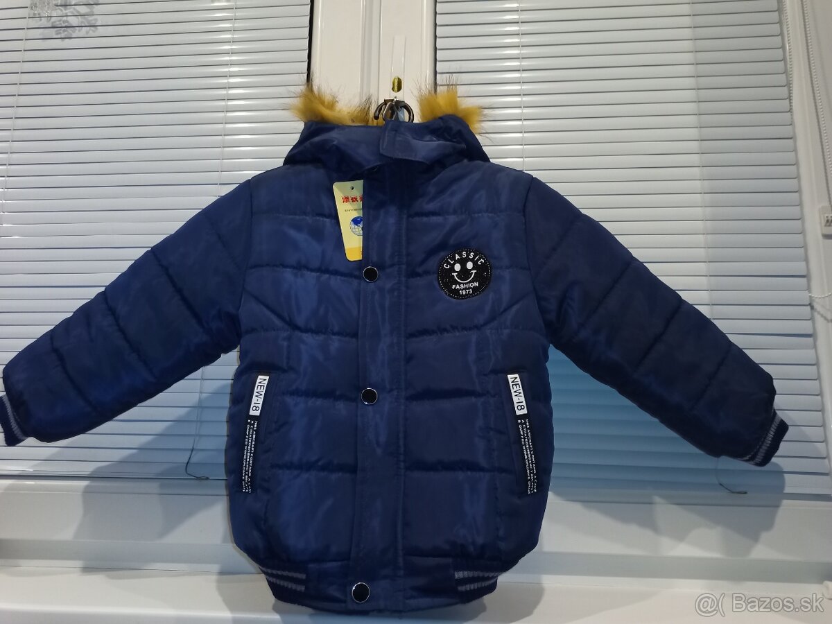 Nová zimná  bunda chlapčenská