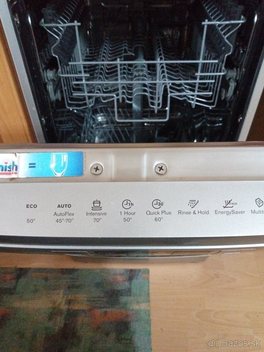 Predám málo používanú umývačku riadu