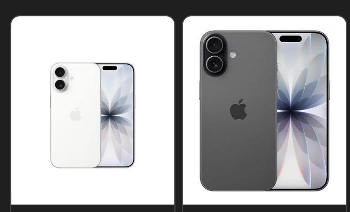 Nový iPhone 17 biely, čierny