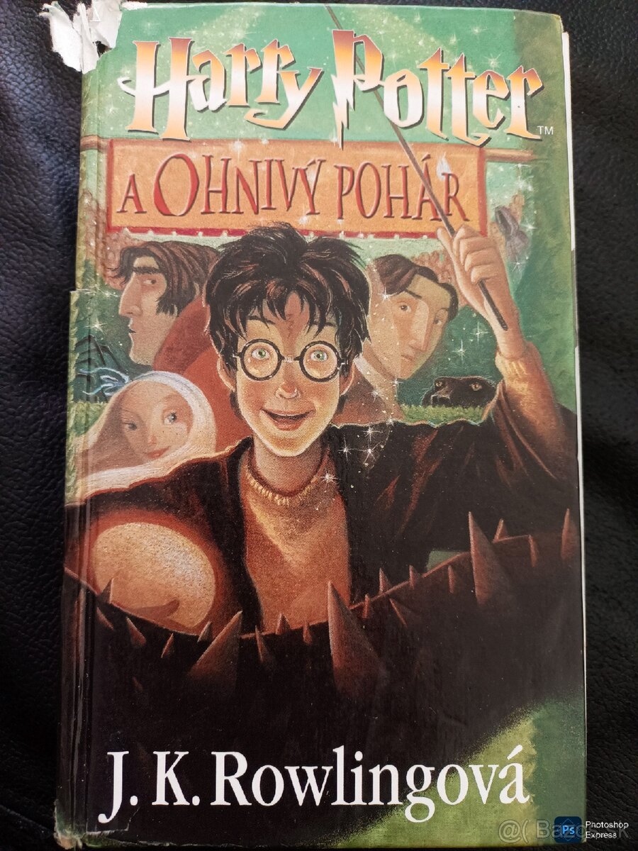 Kniha Harry Potter a Ohnivý pohár