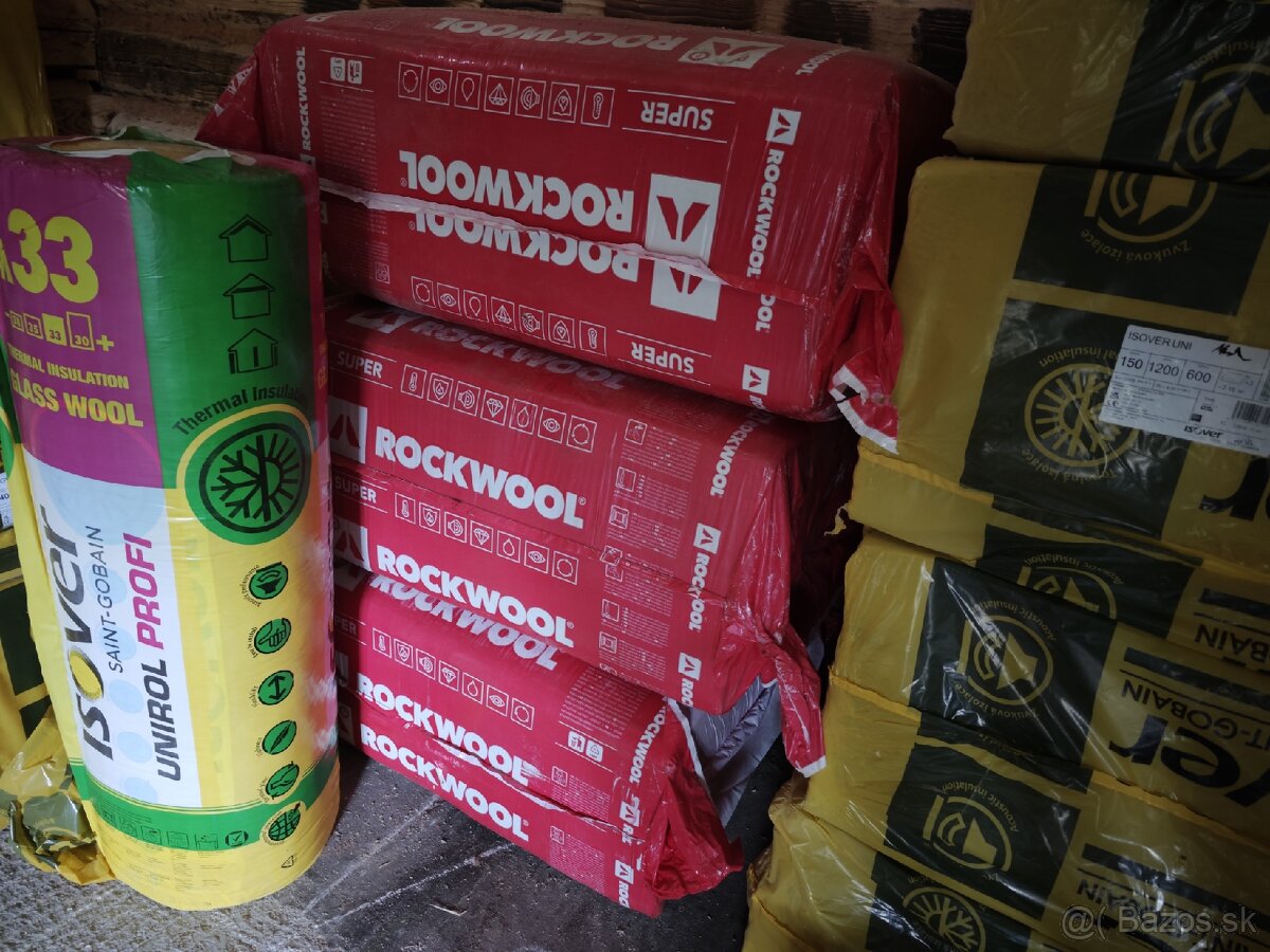 ROCKWOOL Superrock 150 mm. 20,74m2 cadic kamenna izolacia