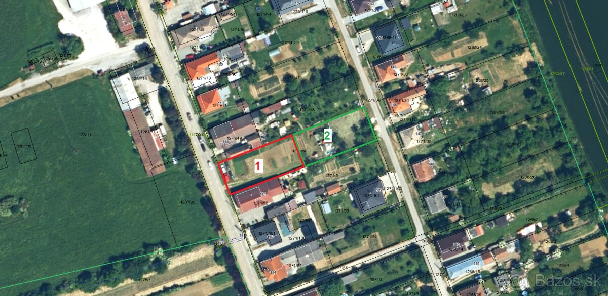 Pozemky - Tvrdomestice