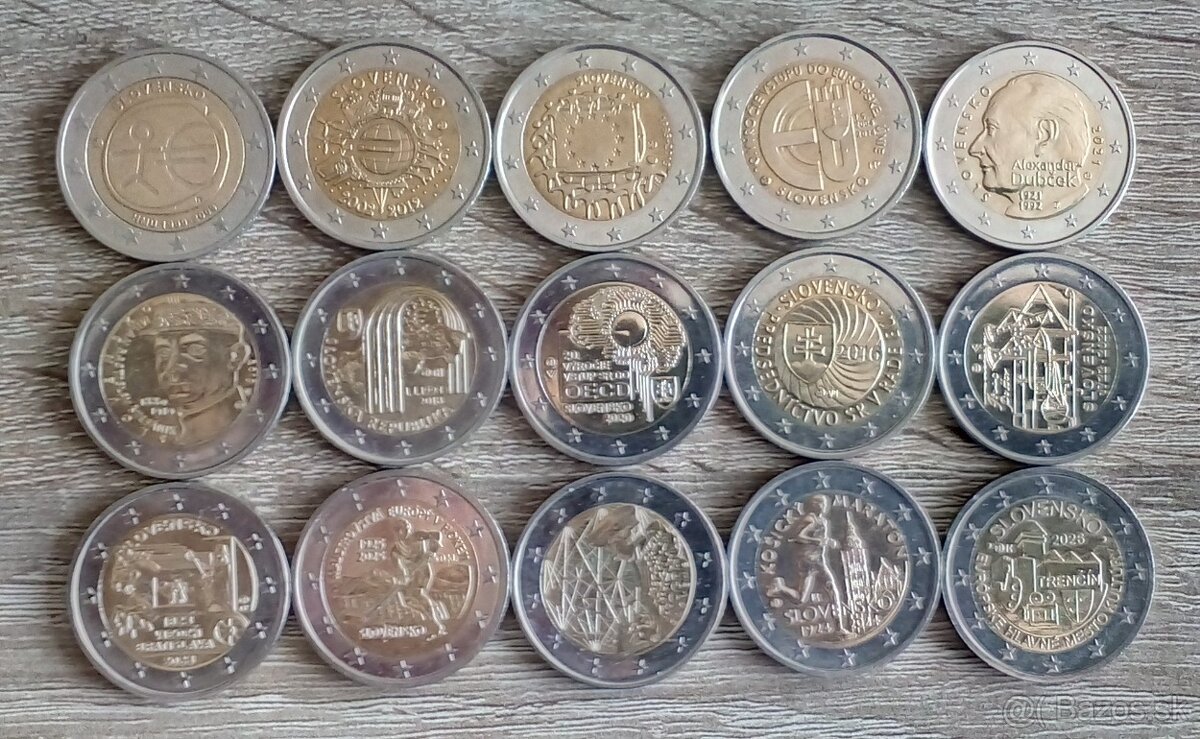 2 € pamätné mince
