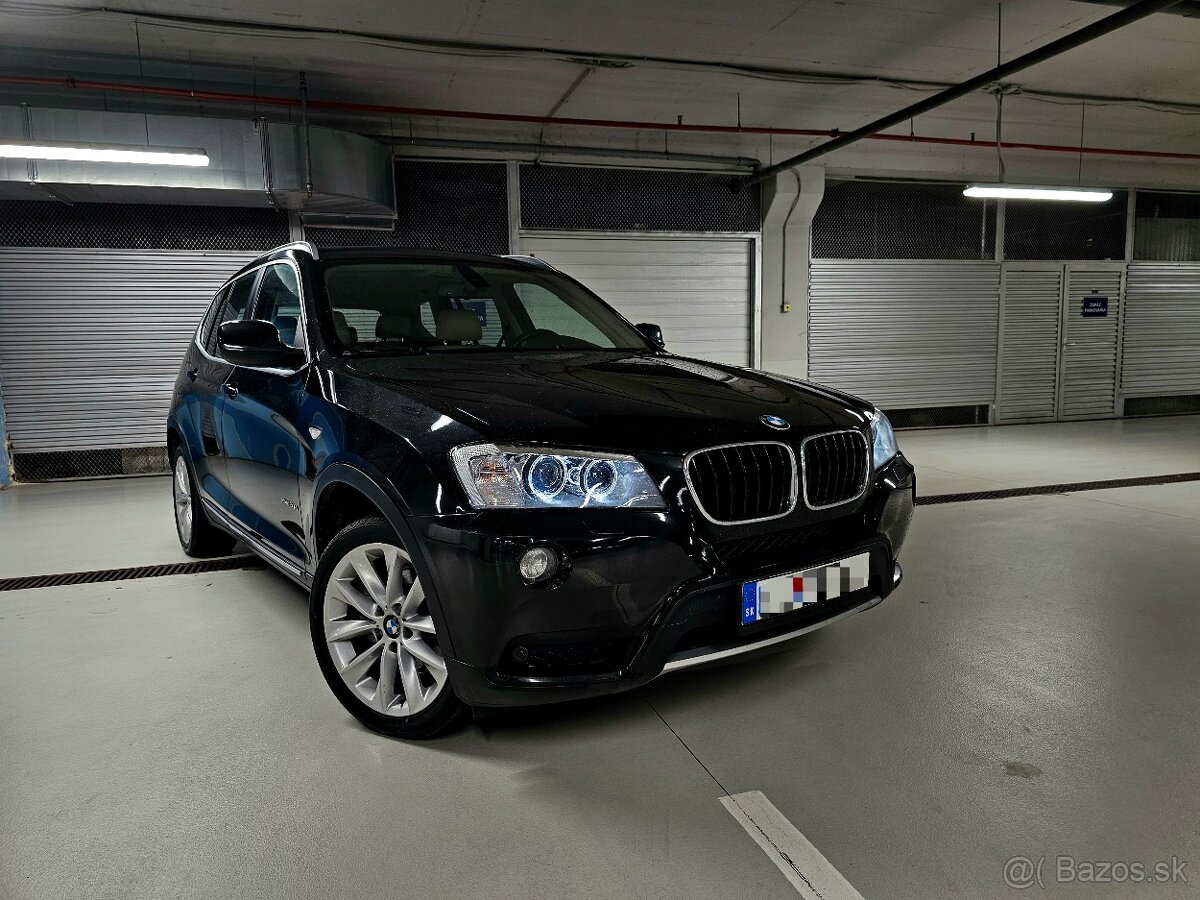 BMW X3 2.0D X-DRIVE ●AUTOMAT●ŤAŽNÉ●MOD 2011●KOŽA