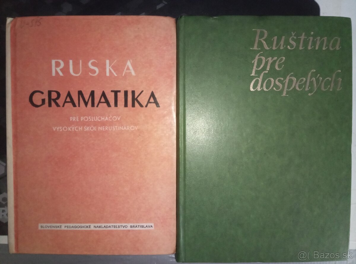 Ruština - predám knihy učebnice po rusky