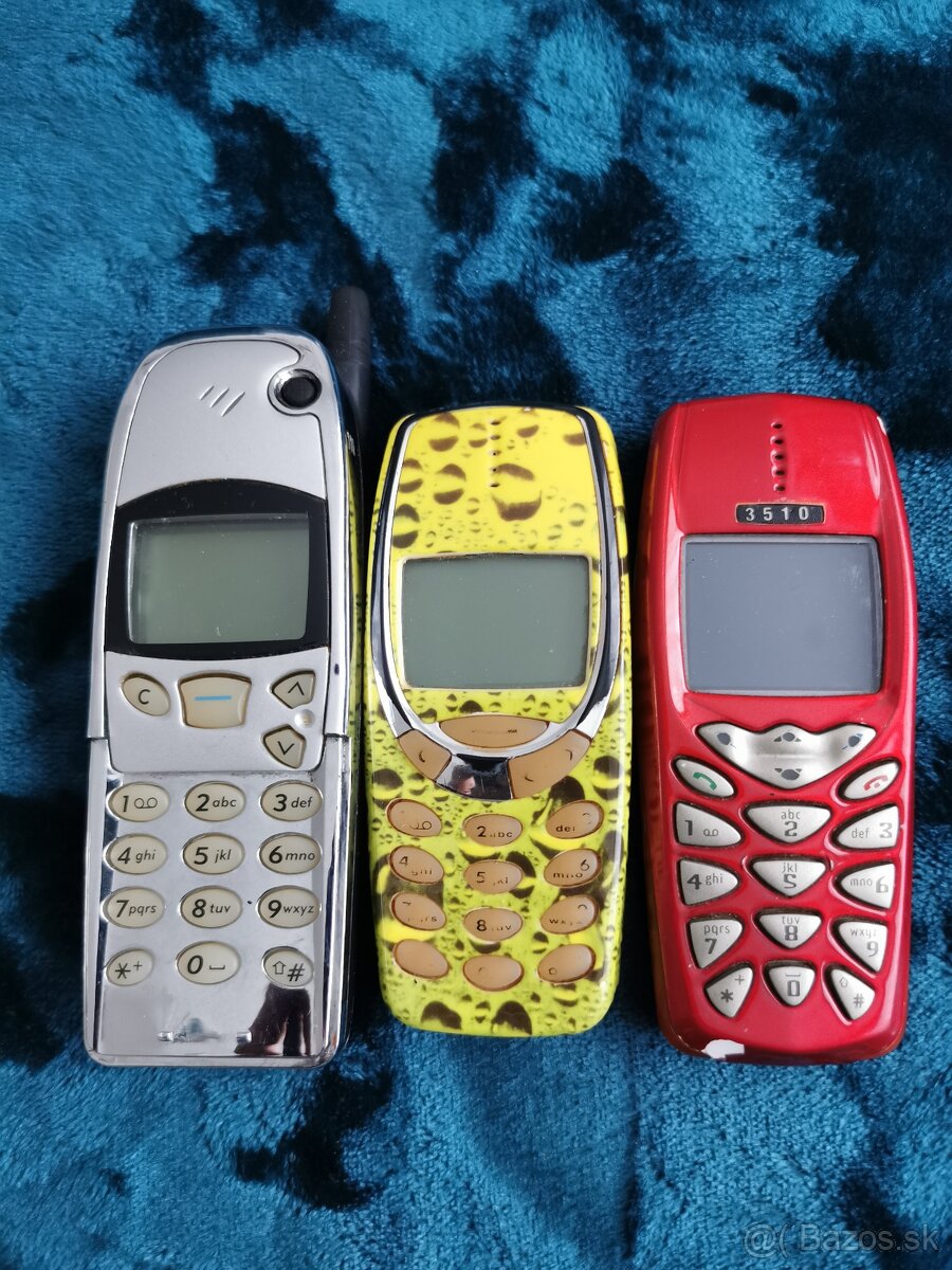 Nokia 5110, Nokia 3310,Nokia 3510i, Retro
