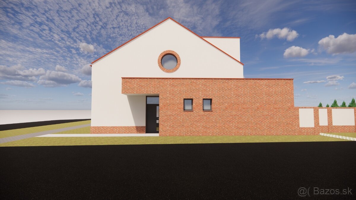 STAVEBNÝ POZEMOK S NÁVRHOM PROJEKTU RODINNÉHO DOMU