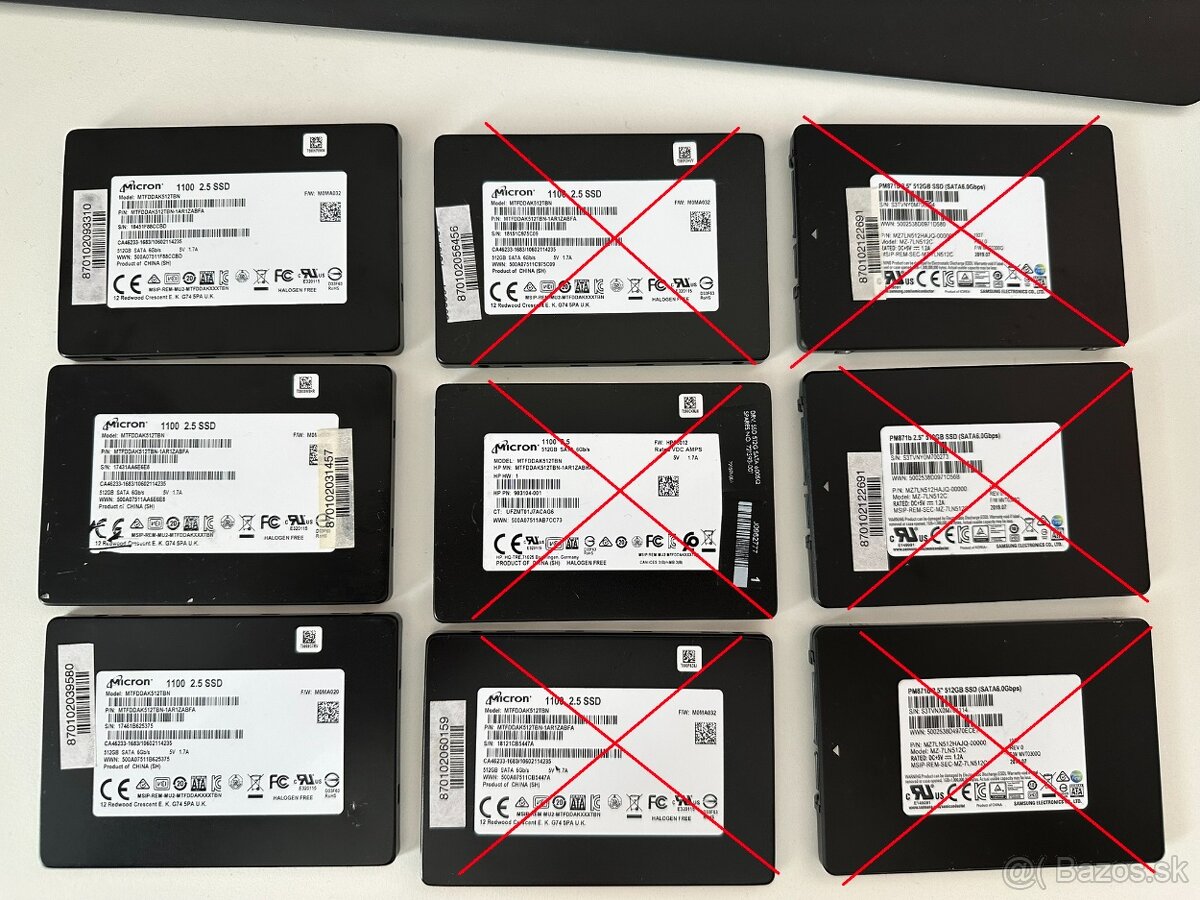 SSD 512GB 2.5" SATA