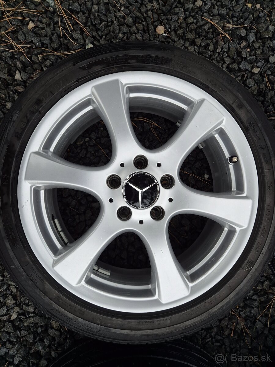 Elektrony 5x112 original mercedes 215/45 r17